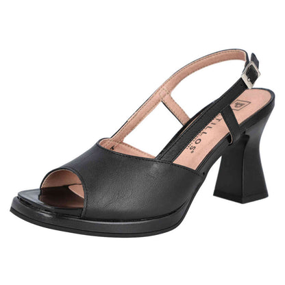 Zapatos De Tacon Pitillos Md10542