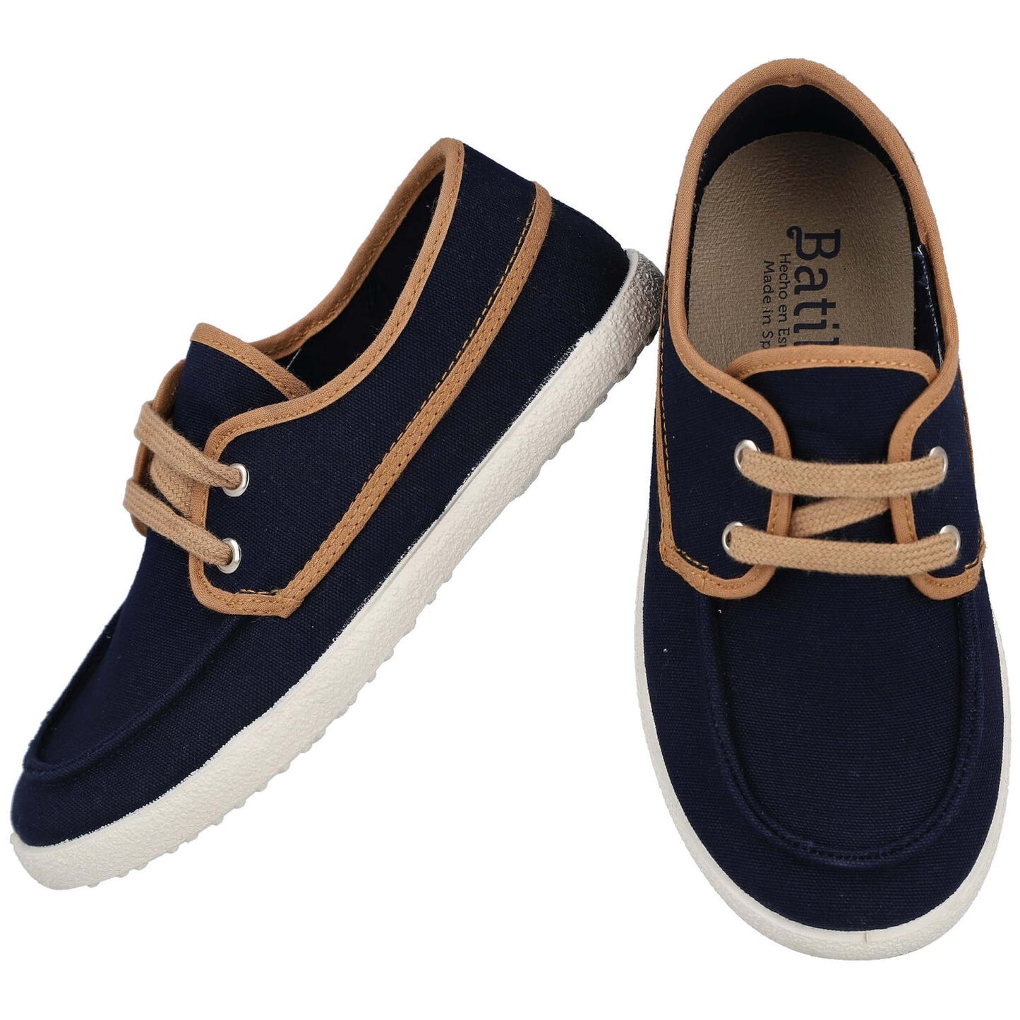 Zapatos De Lona Batilas 418/001E