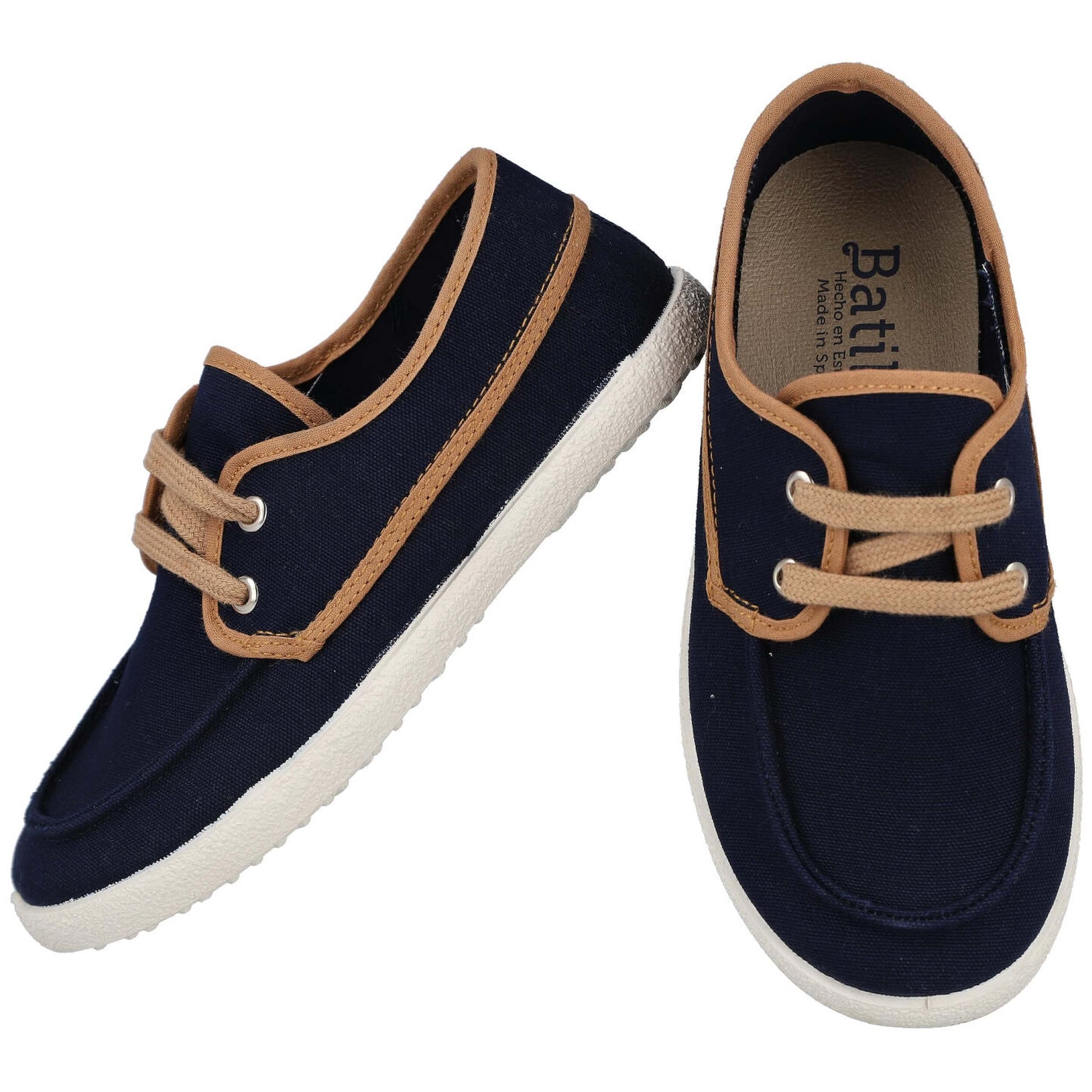 Zapatos De Lona Batilas 418/001E
