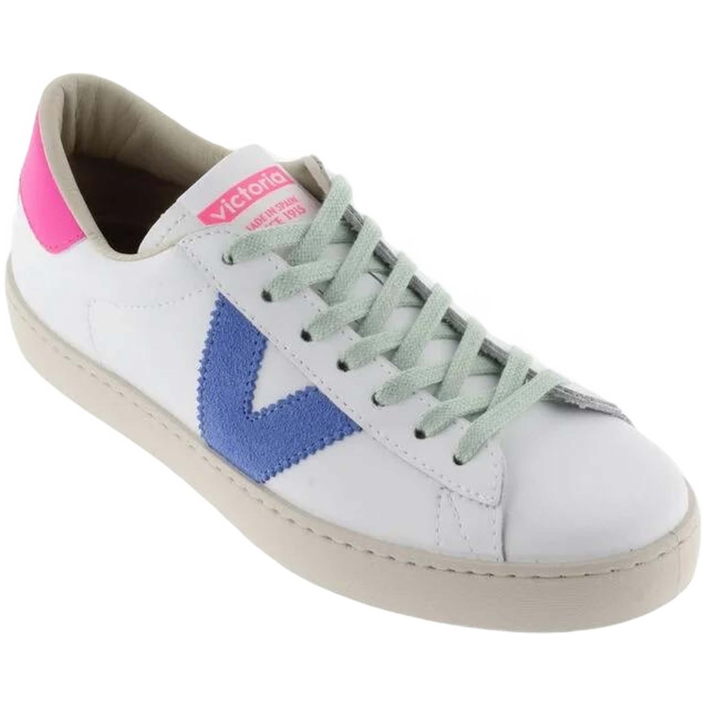 Zapatillas Victoria Berlin Piel & Neon