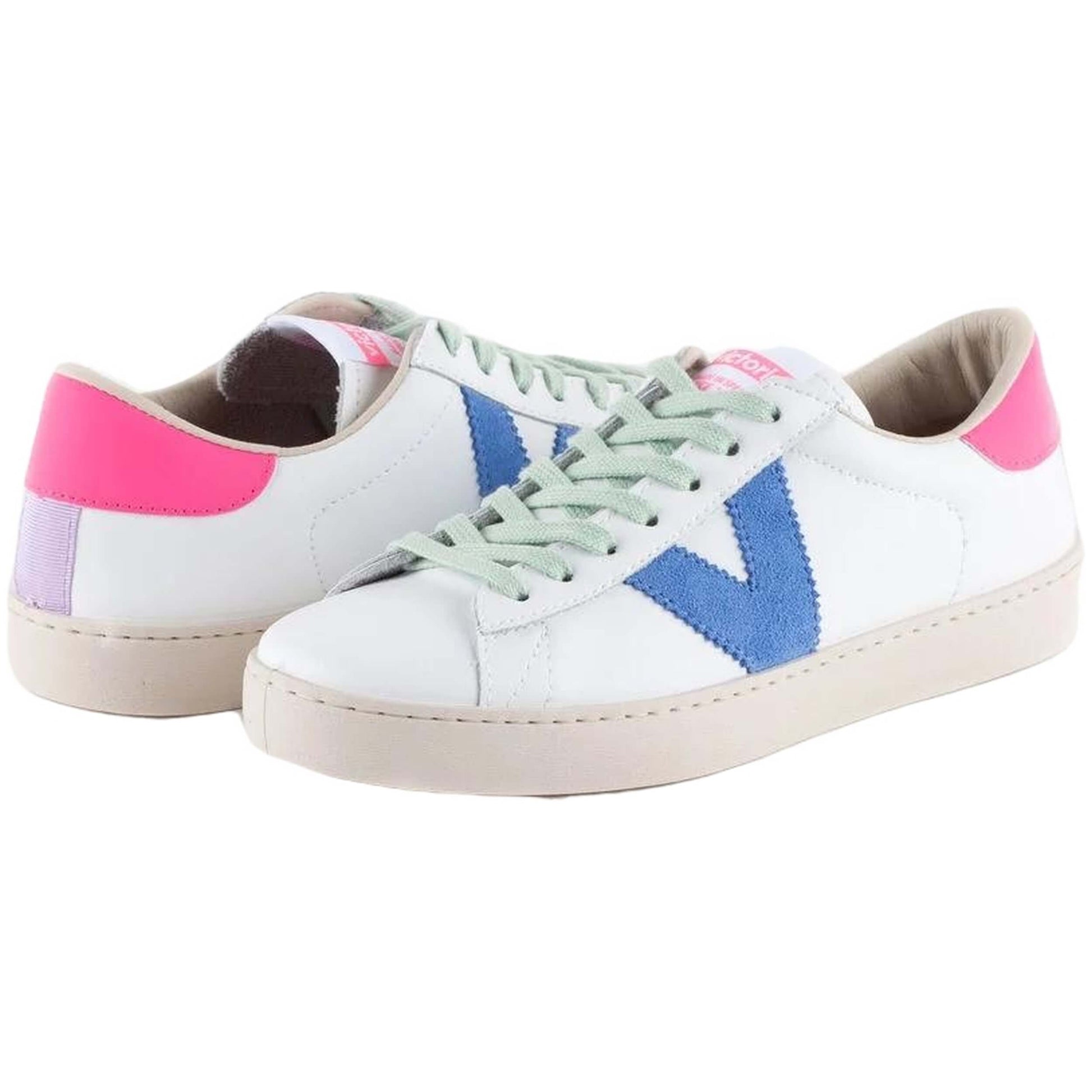 Zapatillas Victoria Berlin Piel & Neon