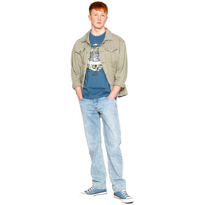Camiseta De Manga Corta Jack&Jones 12213533-Bluefin