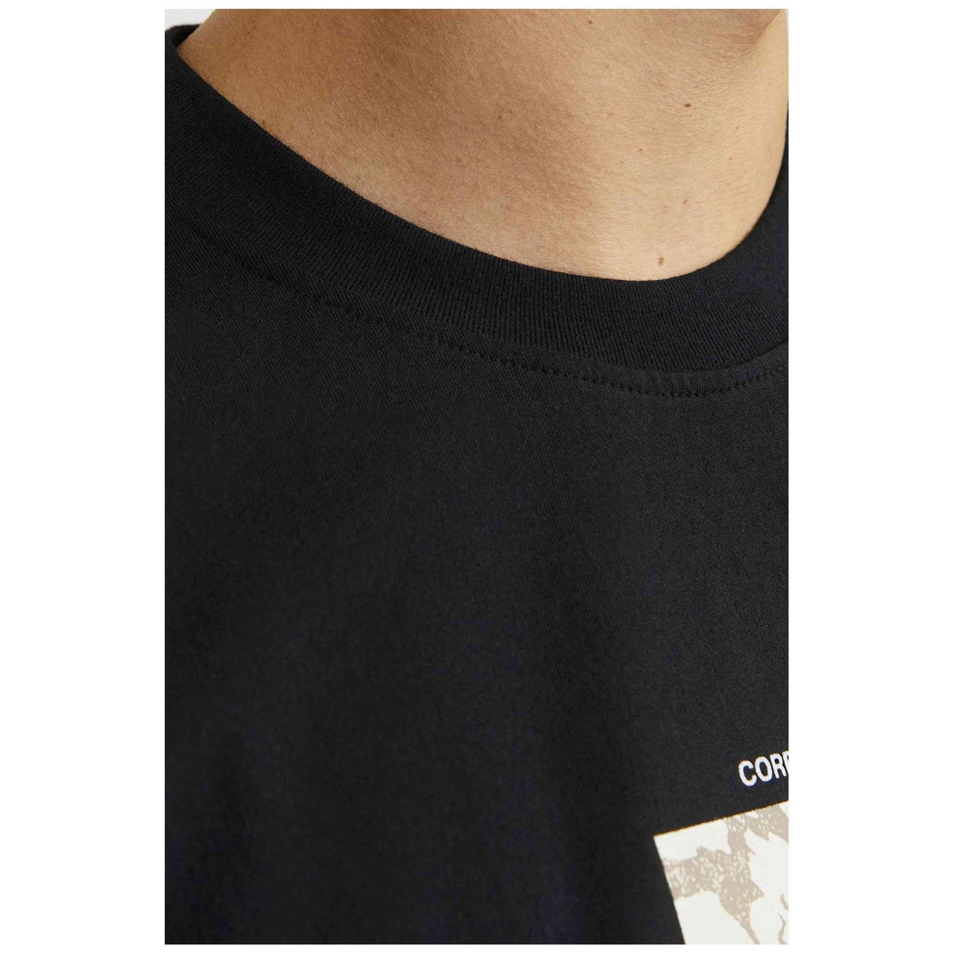 Camiseta De Manga Corta Jack&Jones 12273239-Black