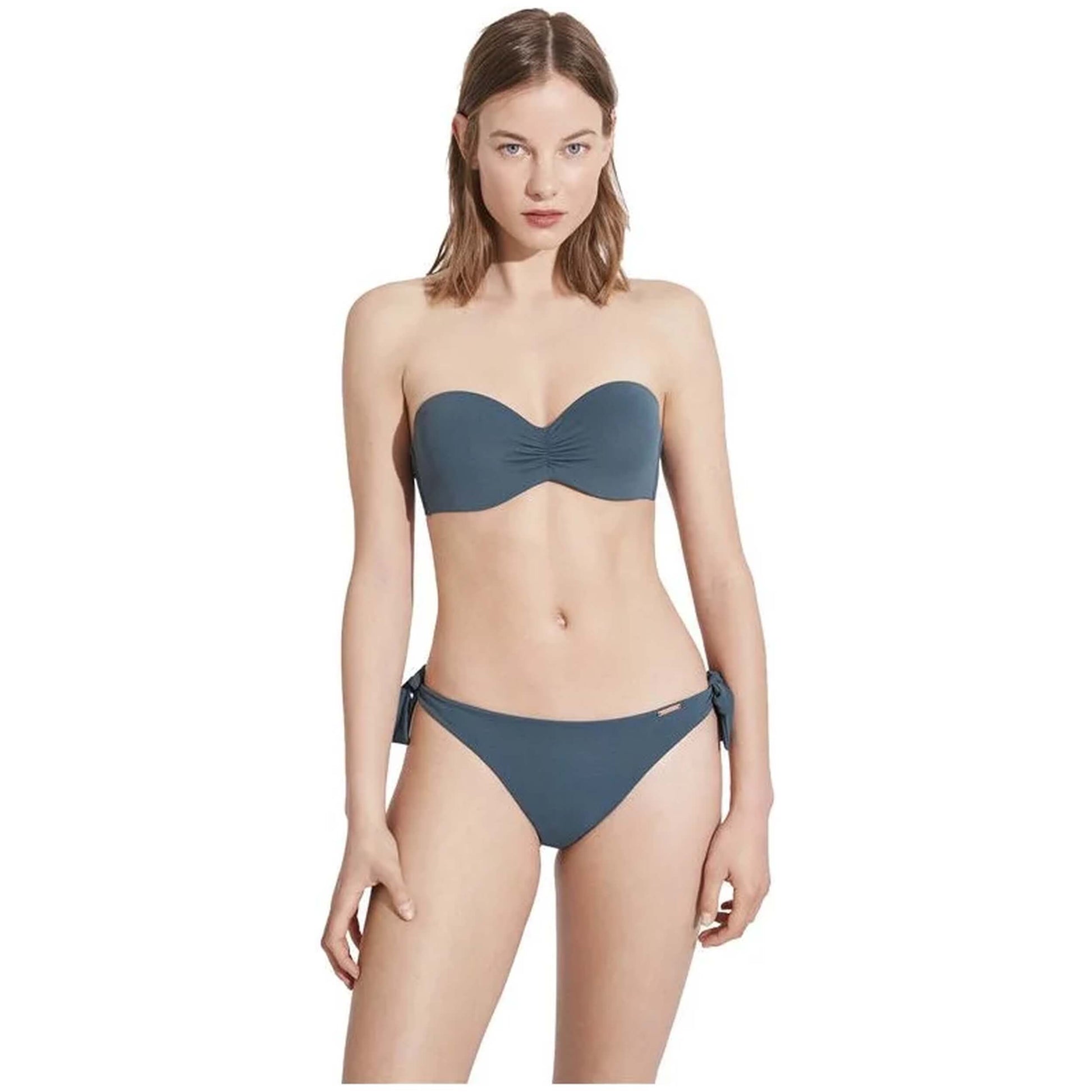 Top De Bikini Ysabel Mora Bandeau Push-Up Copa B