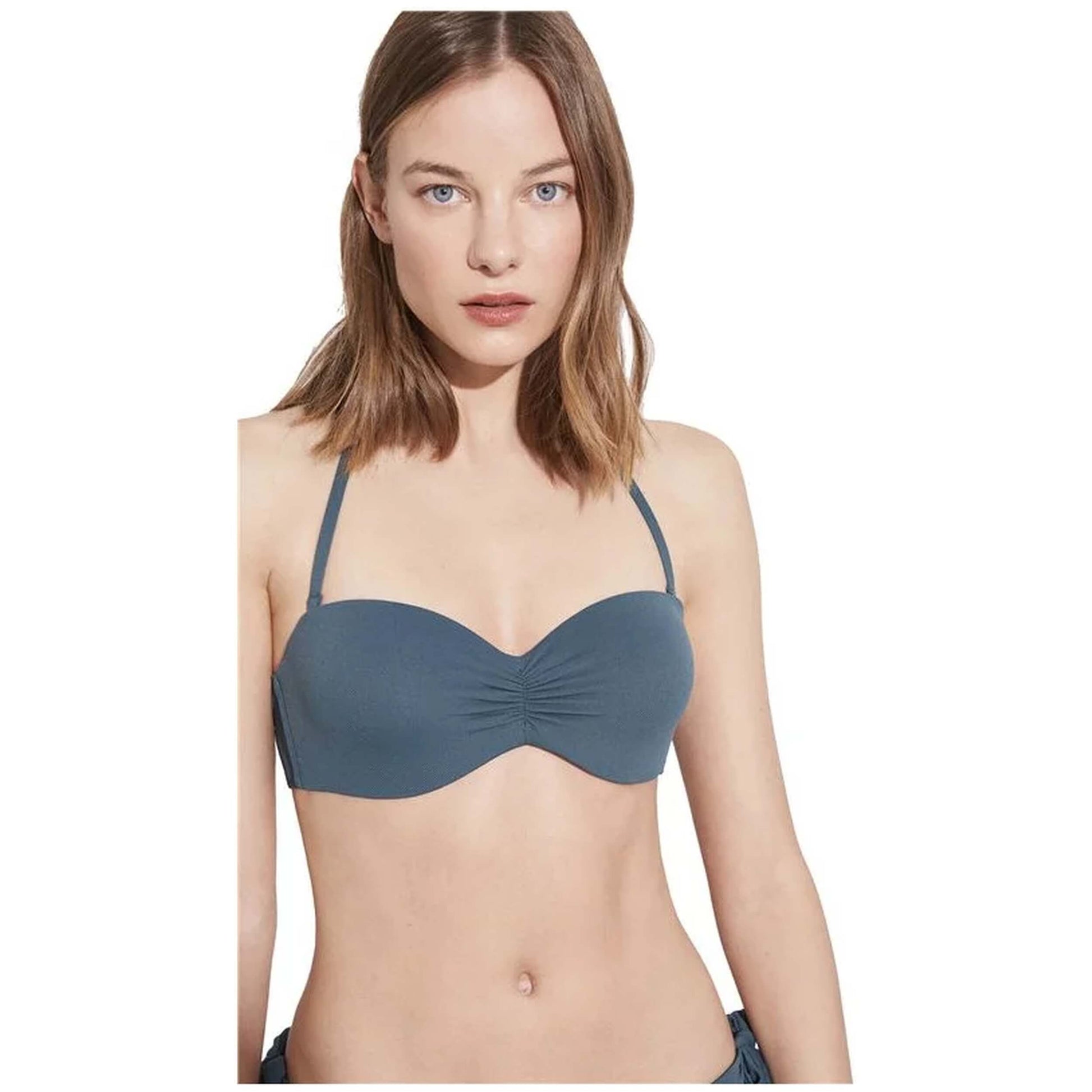 Top De Bikini Ysabel Mora Bandeau Push-Up Copa B