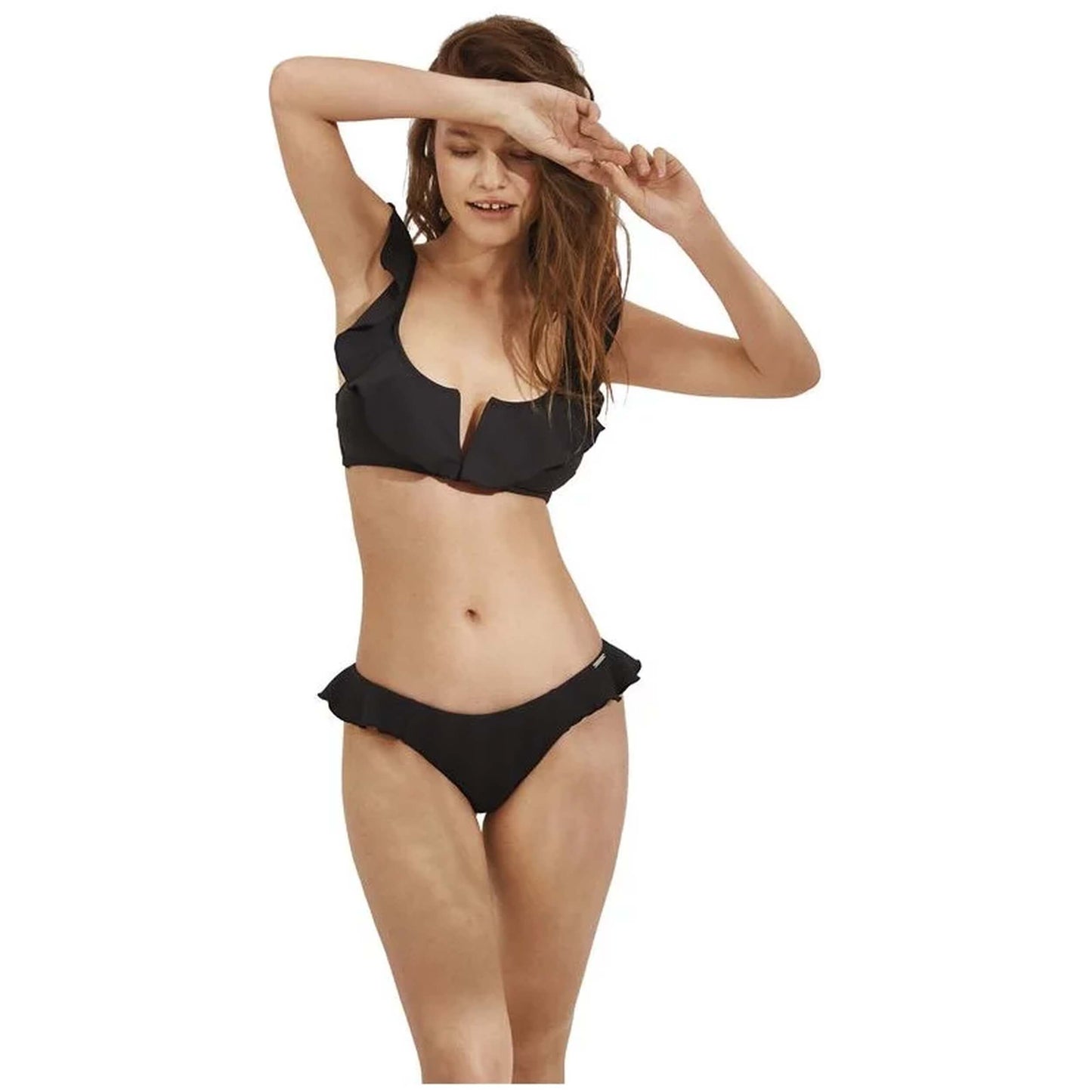 Top De Bikini Ysabel Mora Volantes