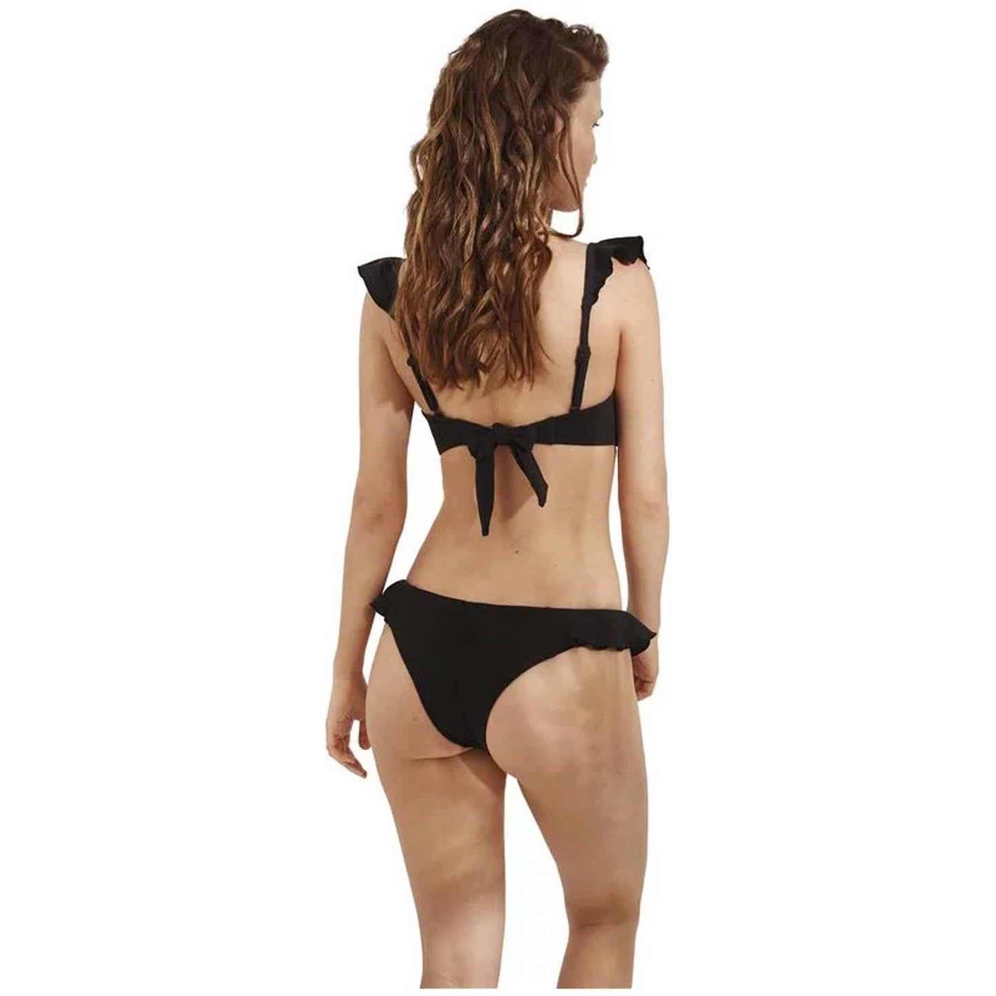 Top De Bikini Ysabel Mora Volantes