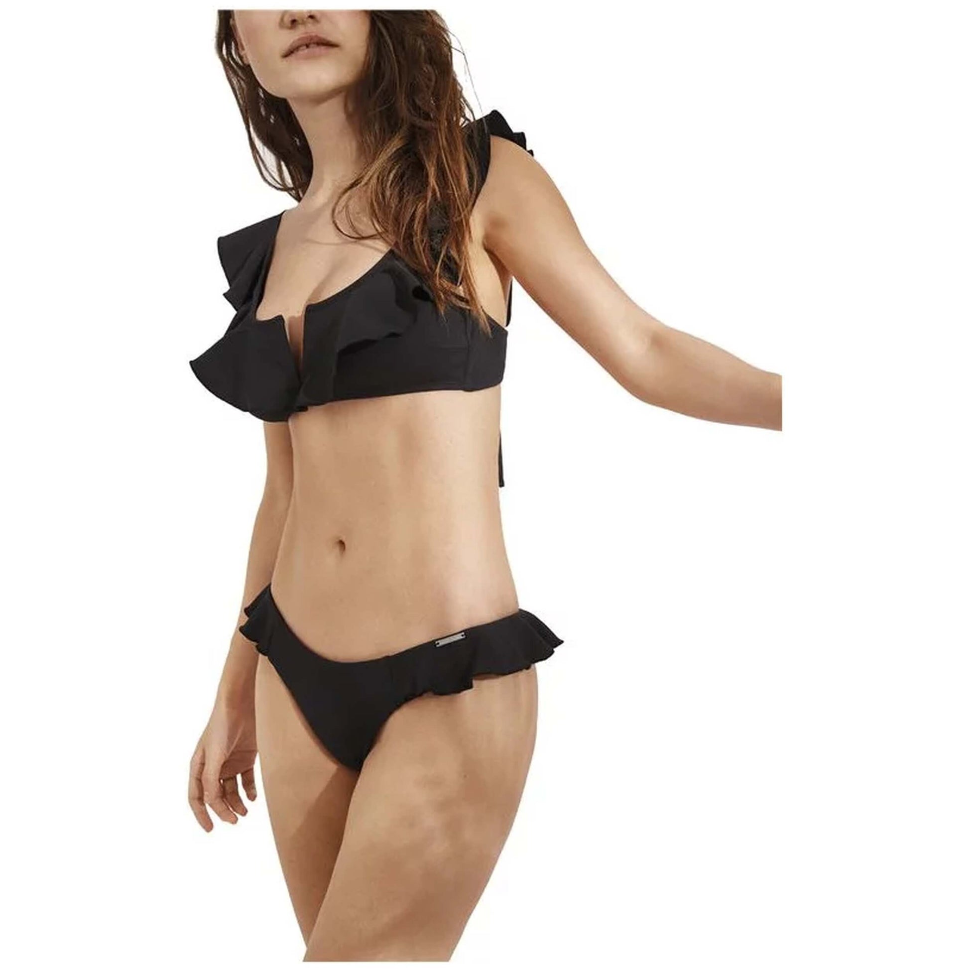 Top De Bikini Ysabel Mora Volantes