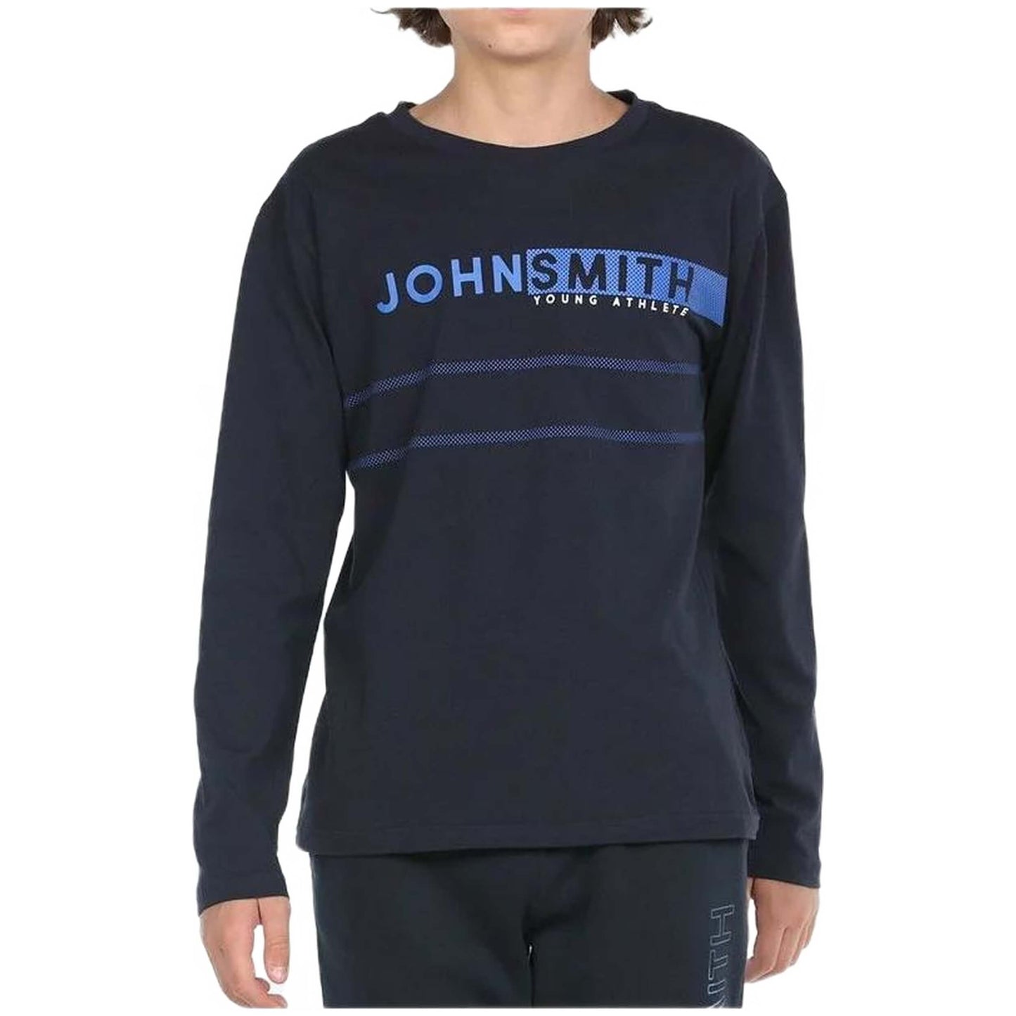 Camiseta De Manga Larga John Smith Bordo Ml