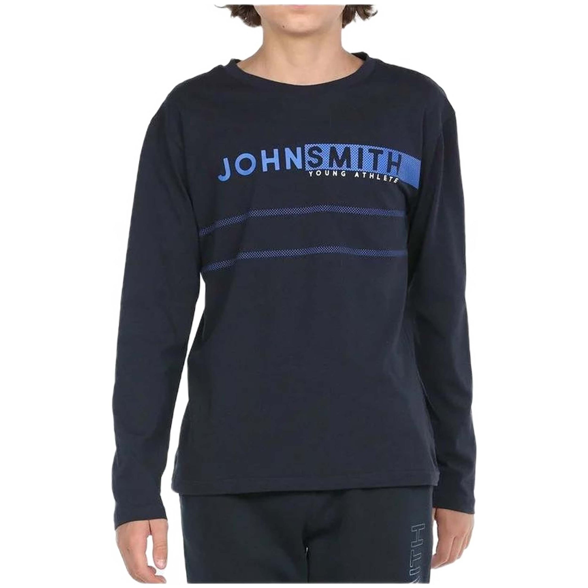 Camiseta De Manga Larga John Smith Bordo Ml