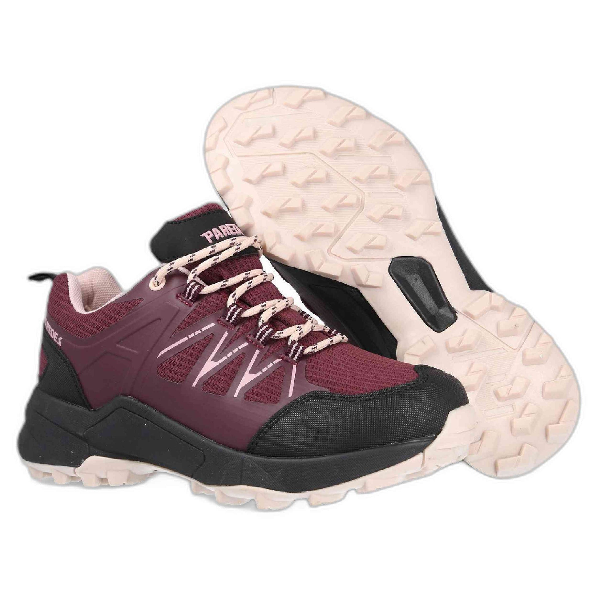 Zapatillas De Trekking Paredes Mariola Burdeos
