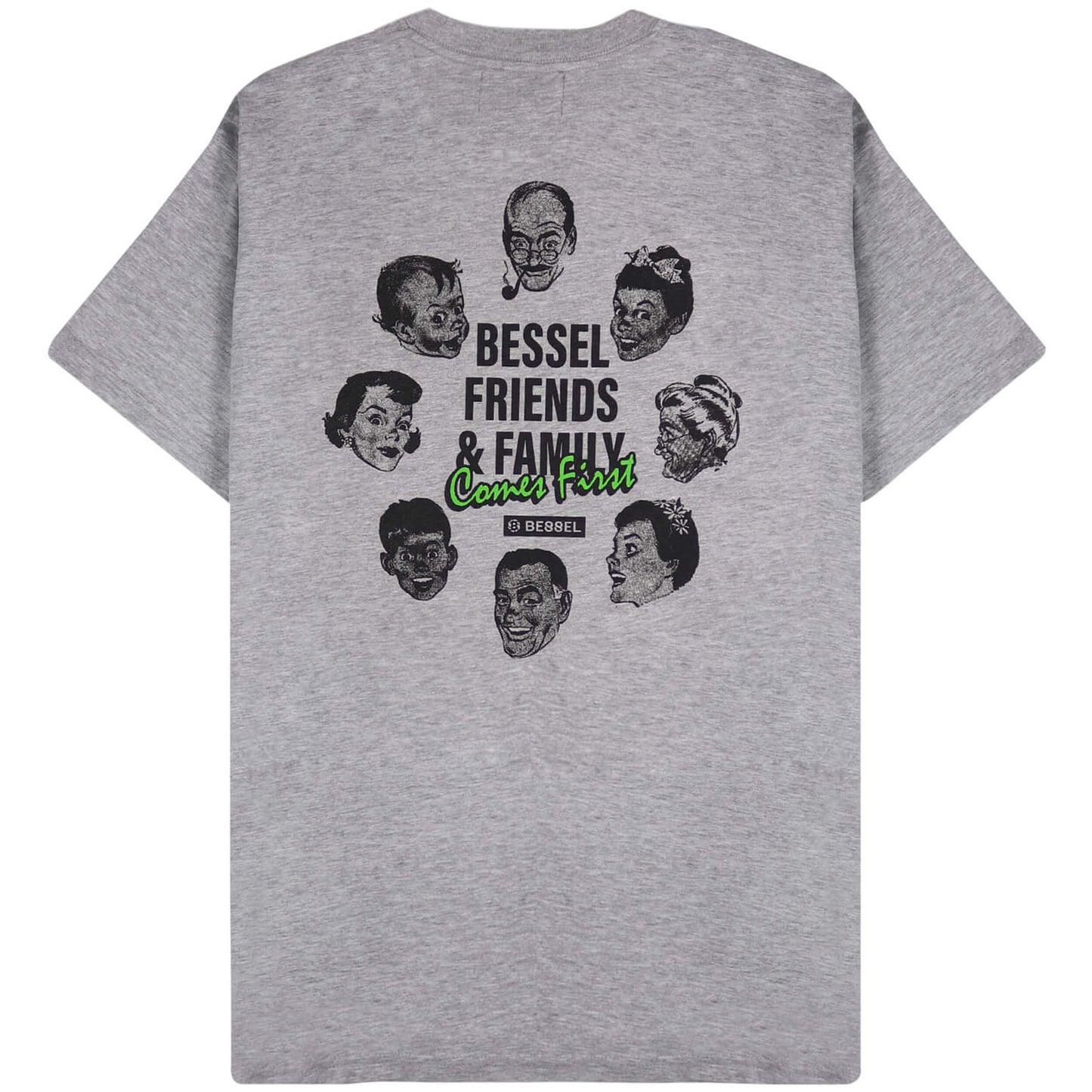 Camiseta De Manga Corta Bessel Friends Family Firts